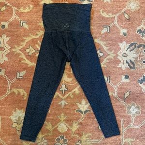 Spacedye Love The Bump Capri Maternity Legging